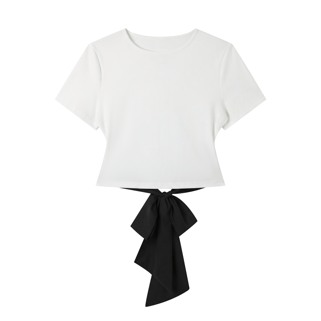 Haut Back tie Rive Noire