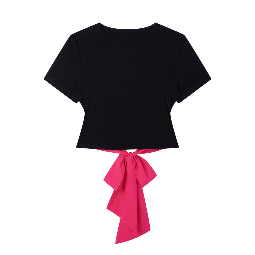 Haut Back tie Rive Noire