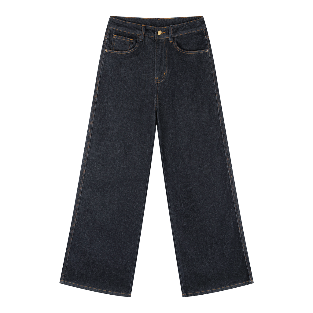 Jeans femme REGULAR RIVE NOIRE - RIVE NOIRE CLOTHING