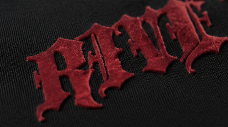 T-shirt Rive noire RED BACK - RIVE NOIRE CLOTHING
