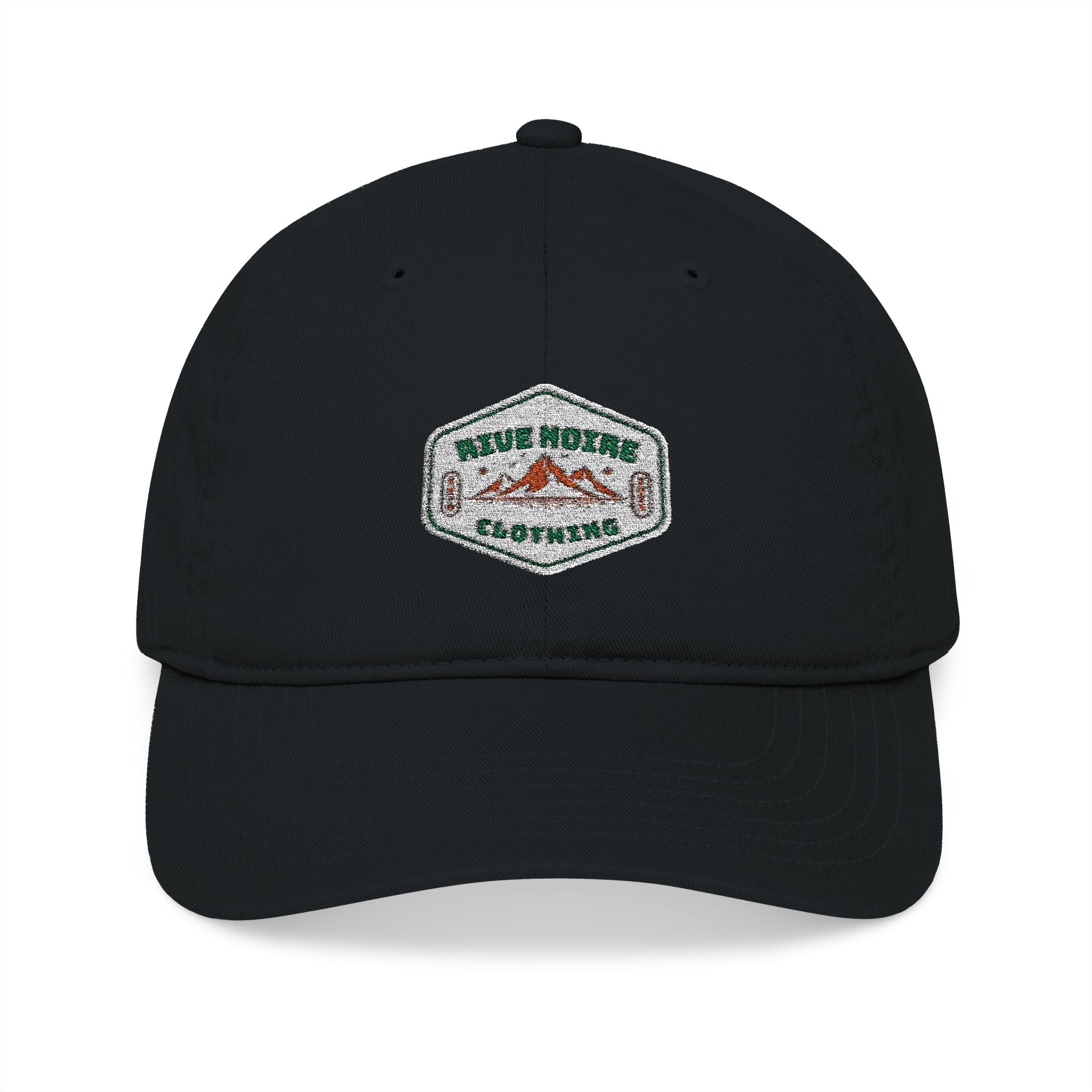 Casquette Hexagon Patch - RIVE NOIRE CLOTHING de face