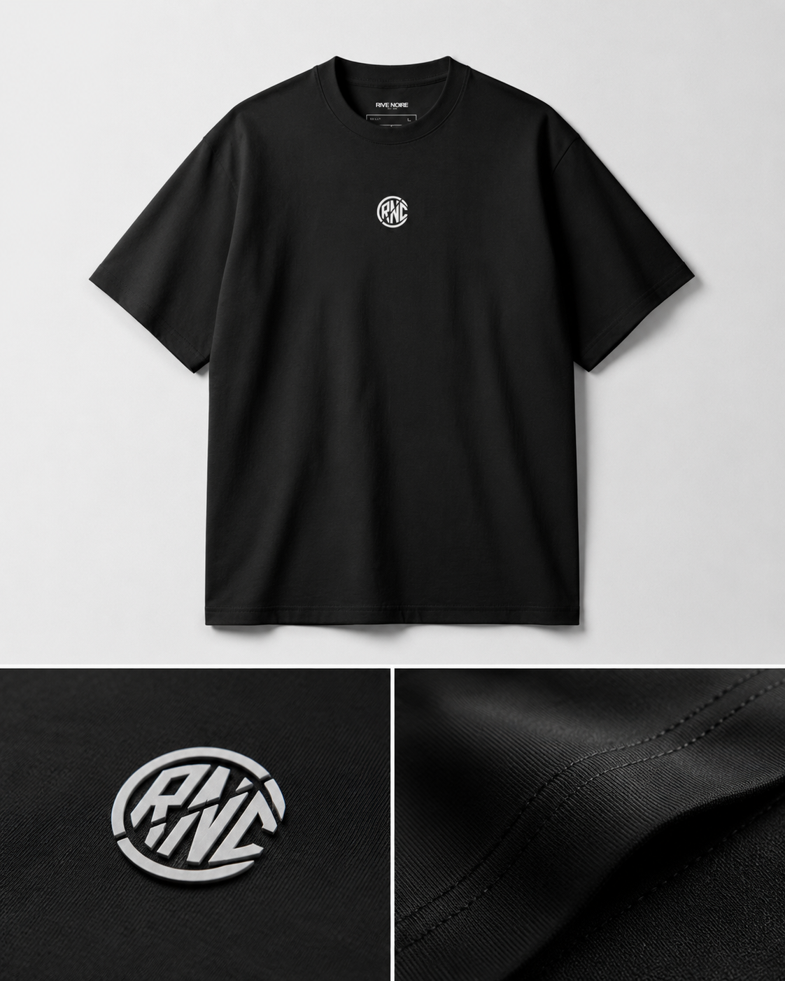 RNC© CLASSIC MAT WHITE - RIVE NOIRE CLOTHING