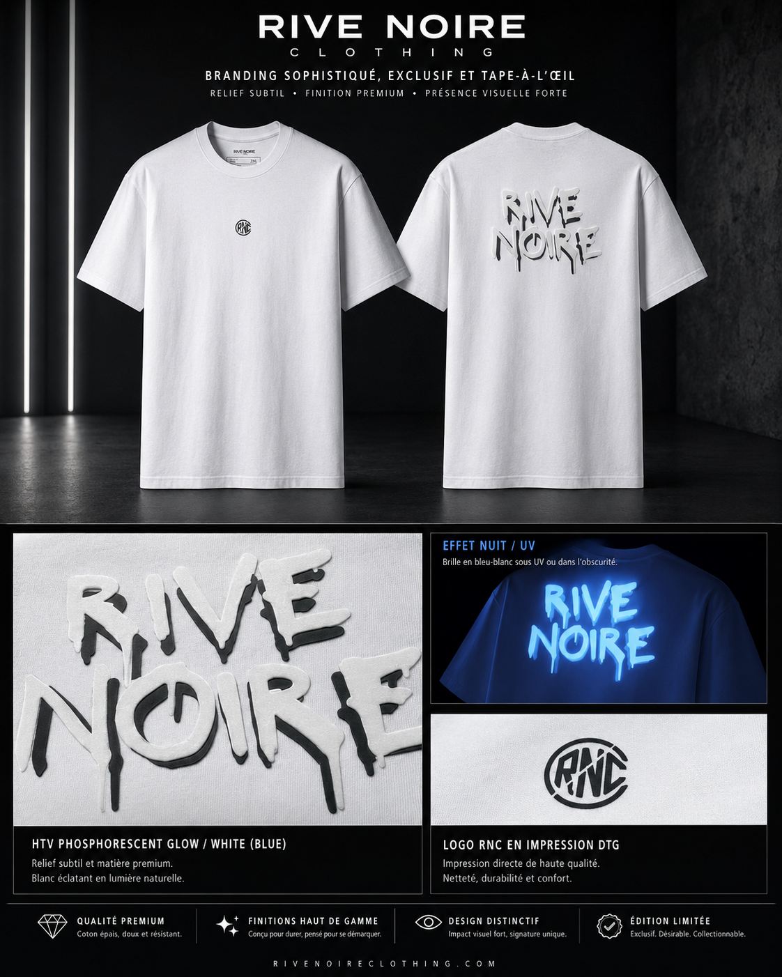RNC© GHOST - RIVE NOIRE CLOTHING