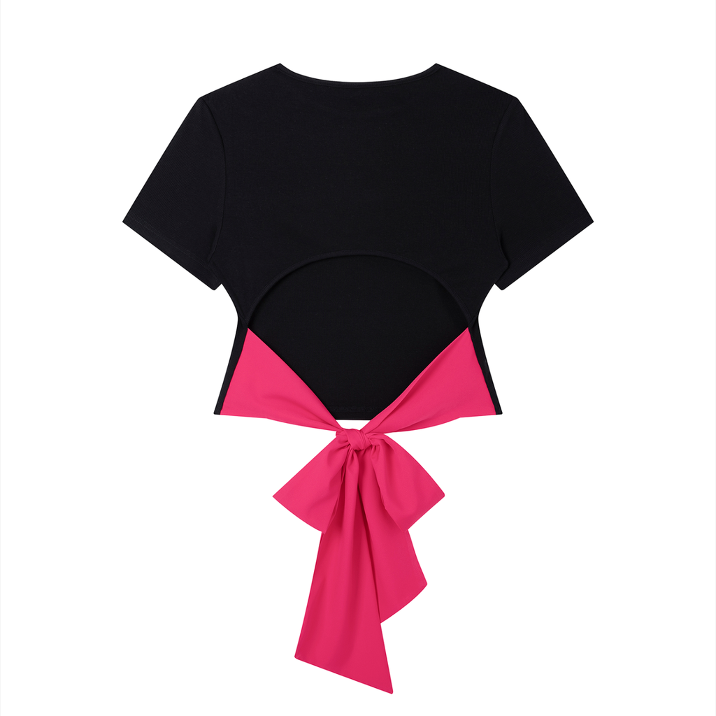 Haut Back tie Rive Noire