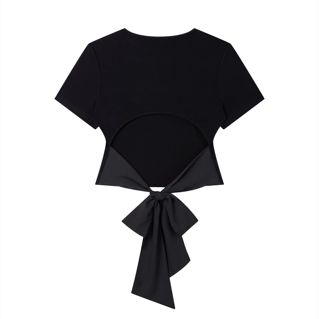 Haut Back tie Rive Noire