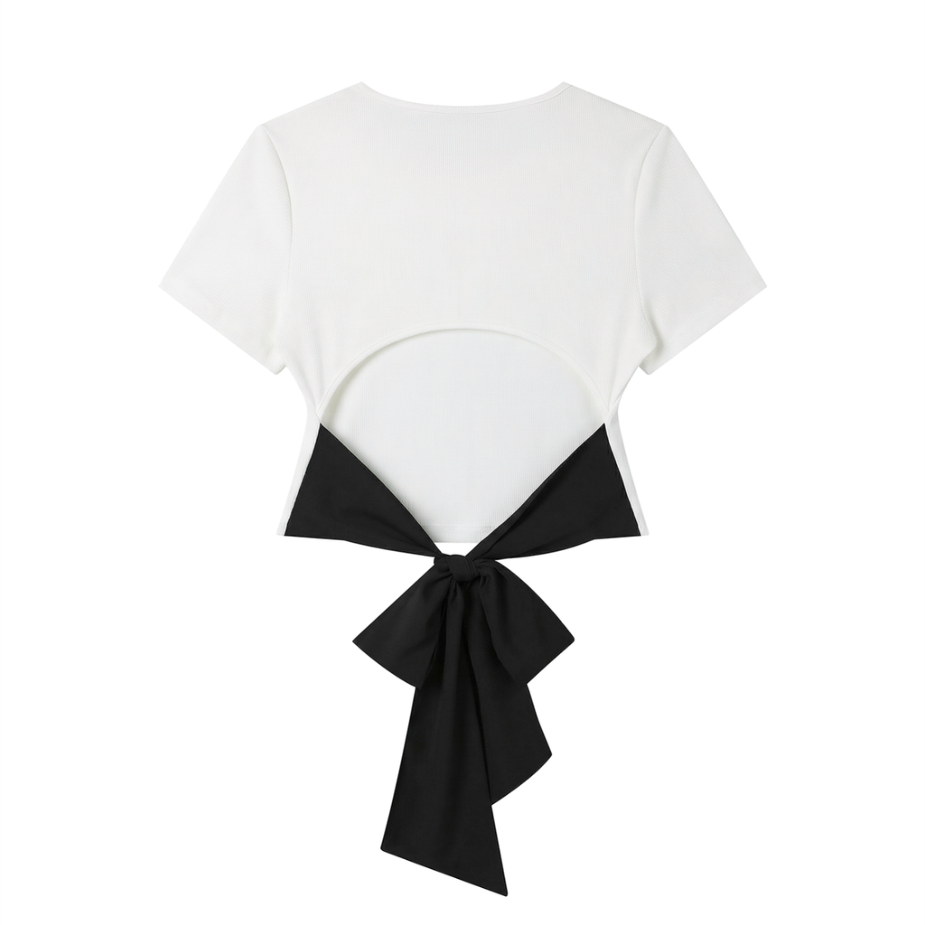 Haut Back tie Rive Noire