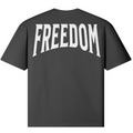 T-shirt FREEDOM WHITE - RIVE NOIRE CLOTHING