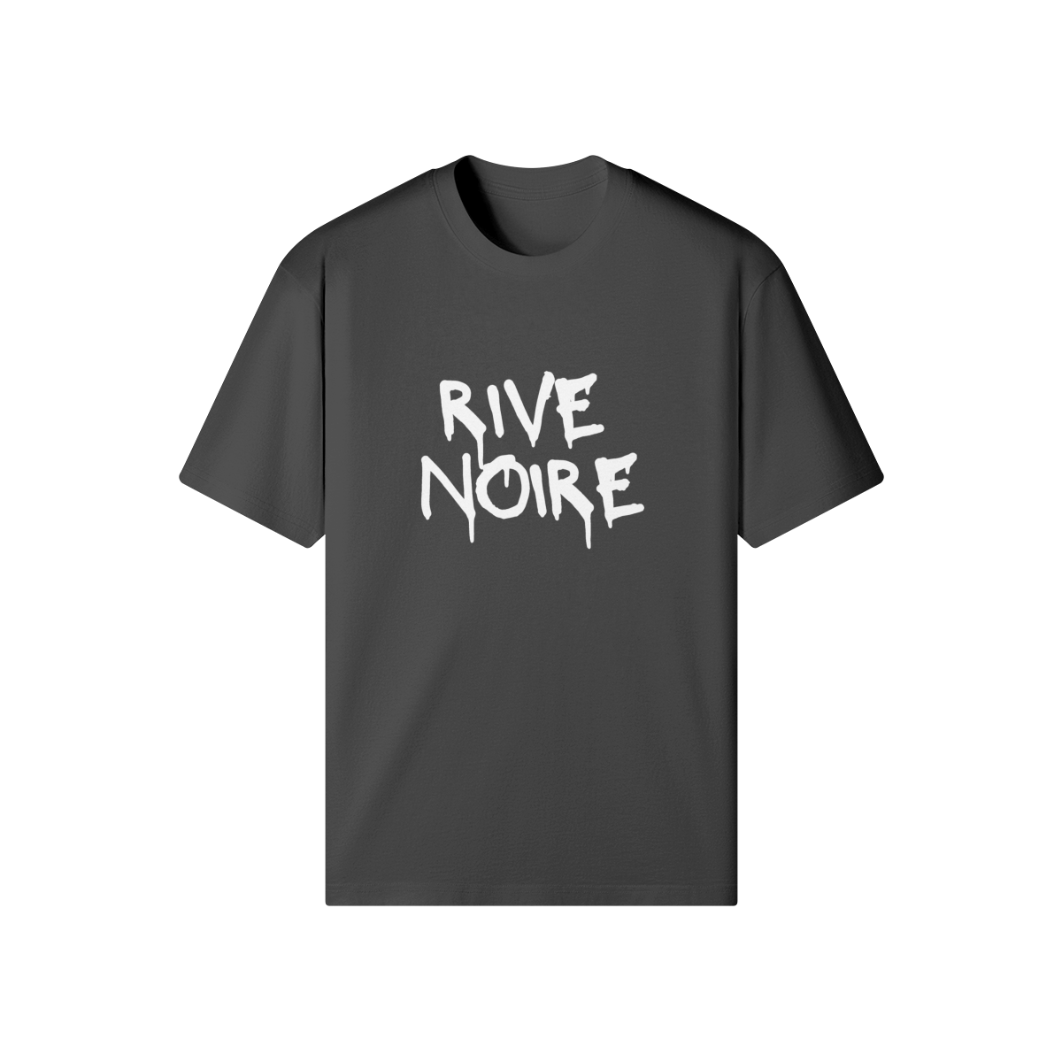 T-shirt Graff Rive Noire vue de face black