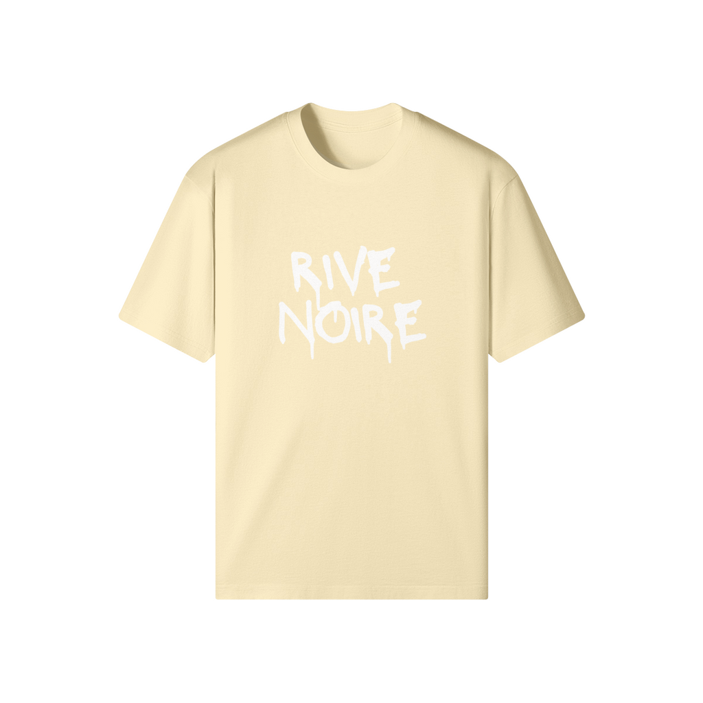 T-shirt Graff Rive Noire vue de face jaune
