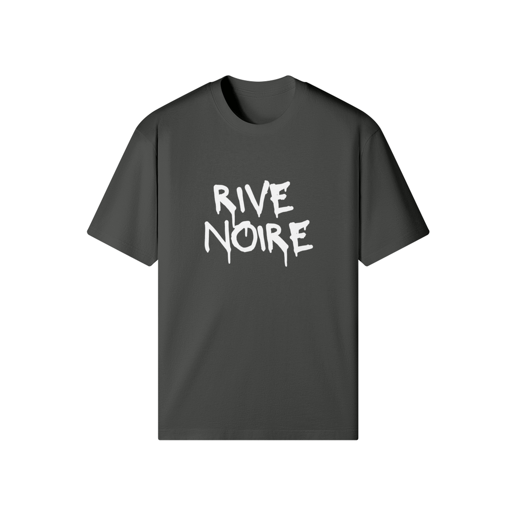 T-shirt Graff Rive Noire vue de face charbon
